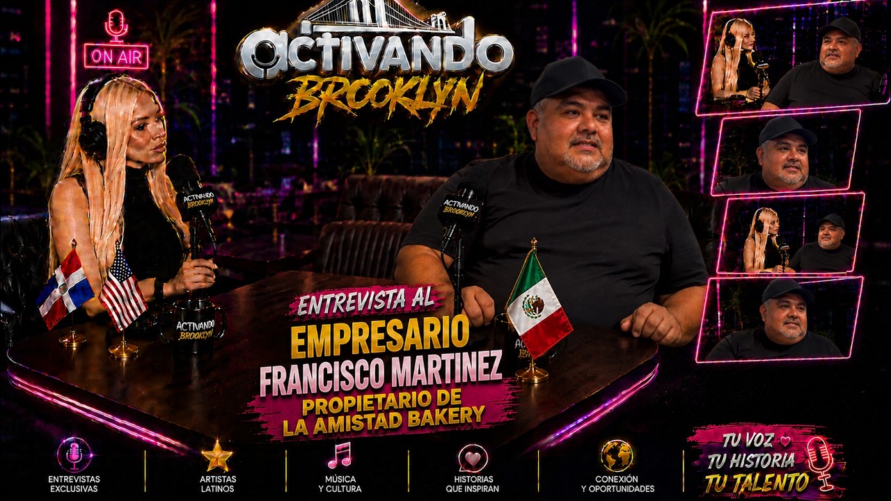 Katherine entrevista a Francisco Martínez, de La Amistad Bakery, en Activando Brooklyn