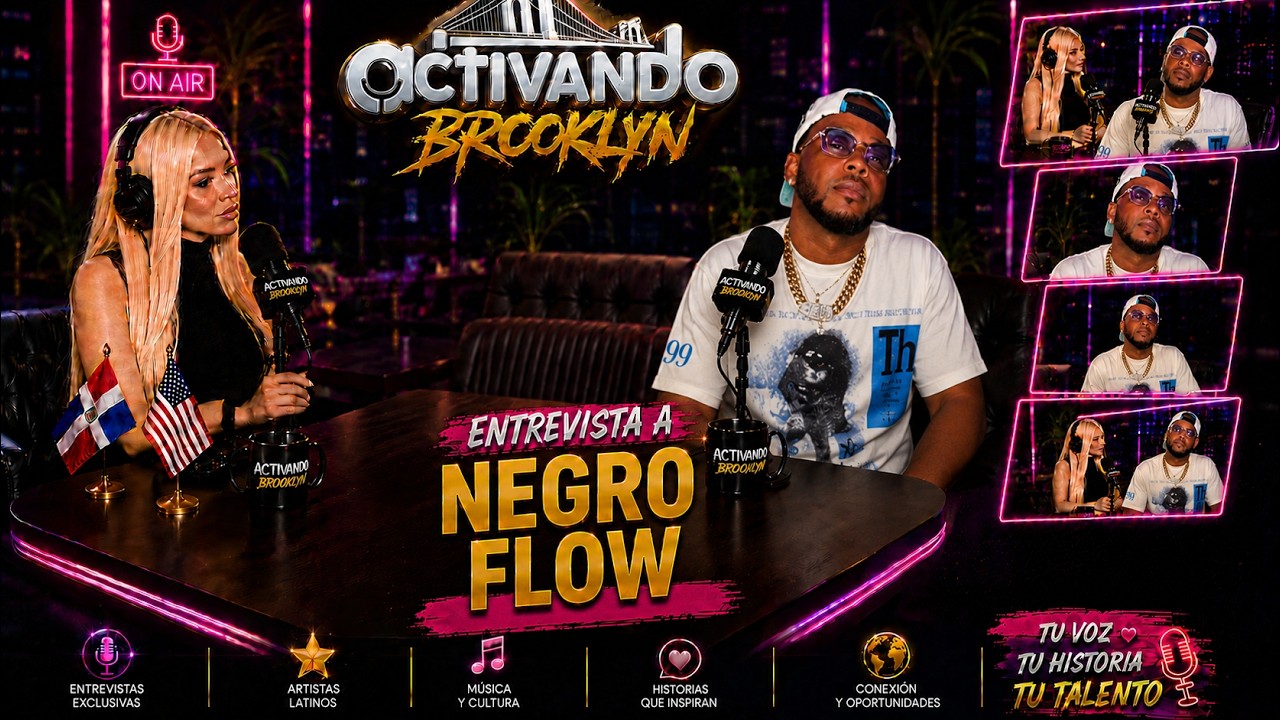 Katherine entrevista a Negro Flow en Activando Brooklyn