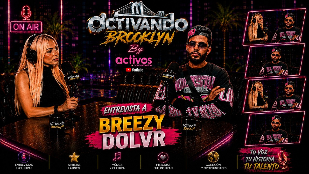 Katherine entrevista al artista Breezy Dolvr en Activando Brooklyn